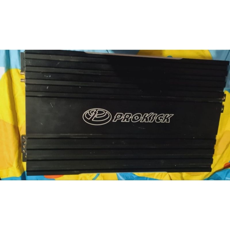 Jual Power MONOBLOCK PROKICK PK 6000 bekas Segel Lengkap Bass kontrol ...