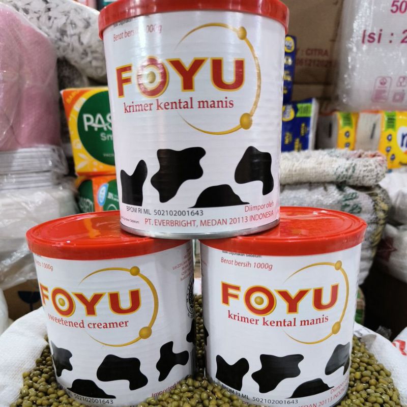 Jual susu foyu 1kg x 4 kaleng | Shopee Indonesia