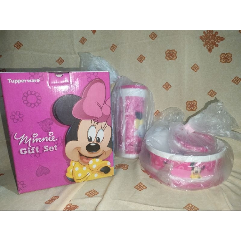 Jual Tupperware Minnie Mouse Gift Set | Shopee Indonesia