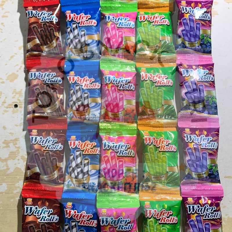 Jual WAFER ROLLS @10PCS | Shopee Indonesia
