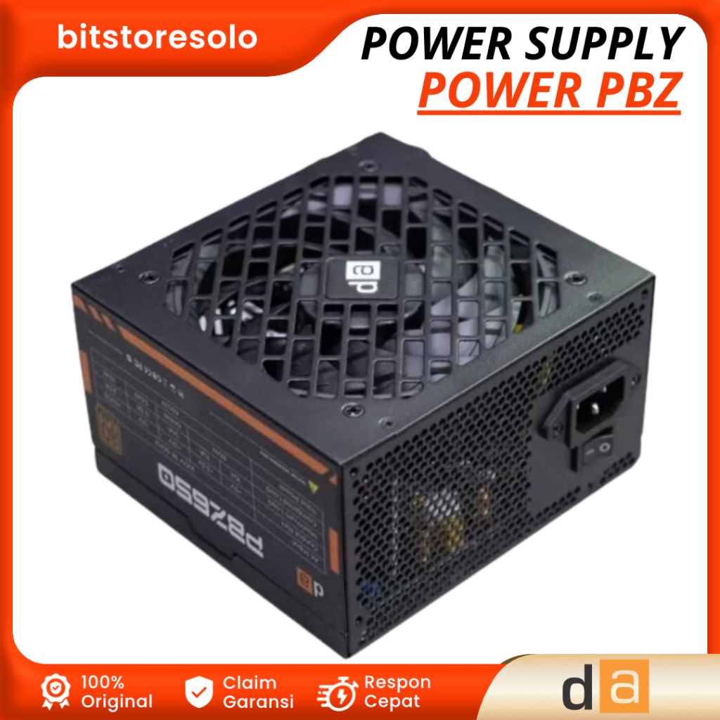 Jual Power Supply PSU Digital Alliance POWER PBZ 550 650 Watt Bronze ...