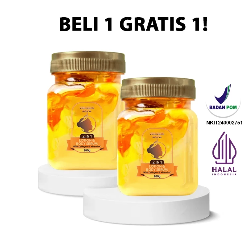 [BUY 1 GET 1] Yurizumi 2in1 Lotion & Body Serum 200g | AutoStock
