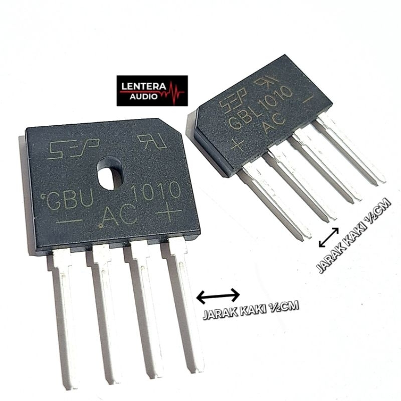 KBU1010 Ponte Raddrizzatore A Ponte Diodo A Piombo 1000V 10A Ponte A