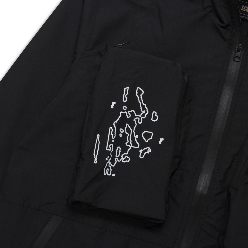 Jual Screamous Anorak Jacket ENIGMATIC APEX FLAKE BLACK | Shopee Indonesia