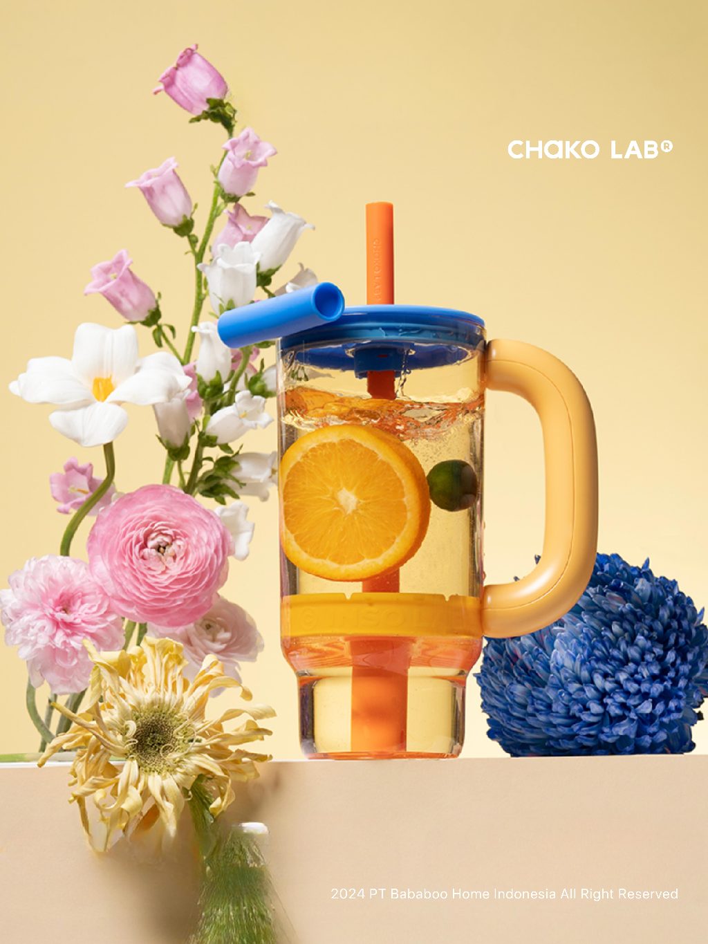 Jual CHAKO Lab Baba Cup 1180ml - Yellow | Shopee Indonesia