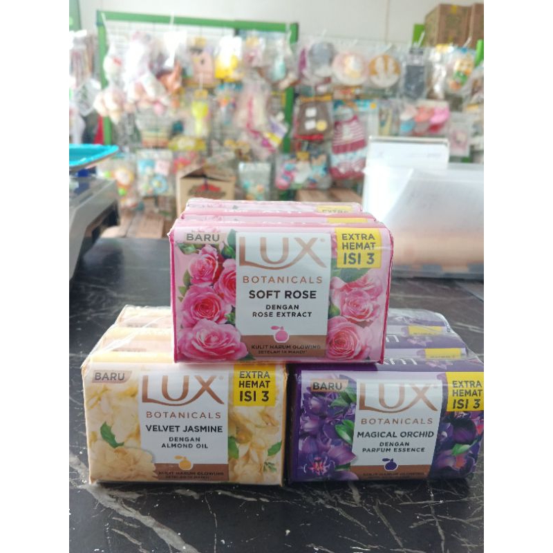 Jual LUX BOTANICALS SABUN BATANG ISI 3-100gr | Shopee Indonesia
