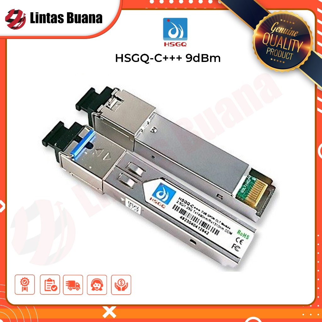 Jual HSGQ GPON SFP MODULE C++++ 9db ( HSGQ-C+++ 9db Gpon OLT Module ...