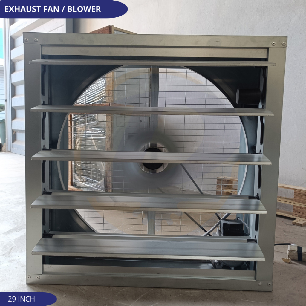 Jual Blower Exhaust Fan Box Industrial 29 inch untuk Kandang Ayam close ...