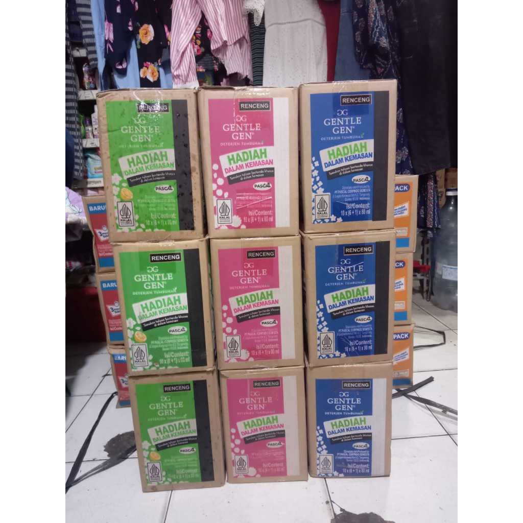 Jual Gentle Gen Renceng 1 Dus ( 10 Renceng x 14 Sachet ) | Shopee Indonesia