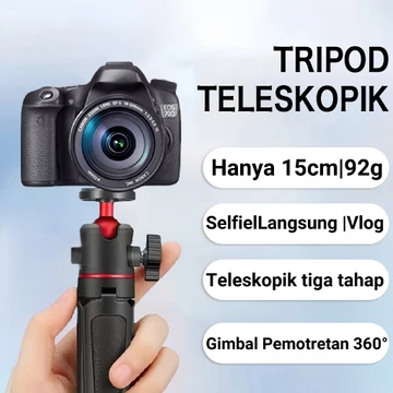 Tripod Mini Extension Pole Tripod Mirrorless Camera Smartphone