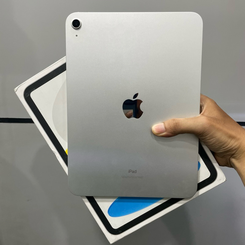 Jual ipad gen 10 wifi only 64gb ibox second bekas mulu fullset original