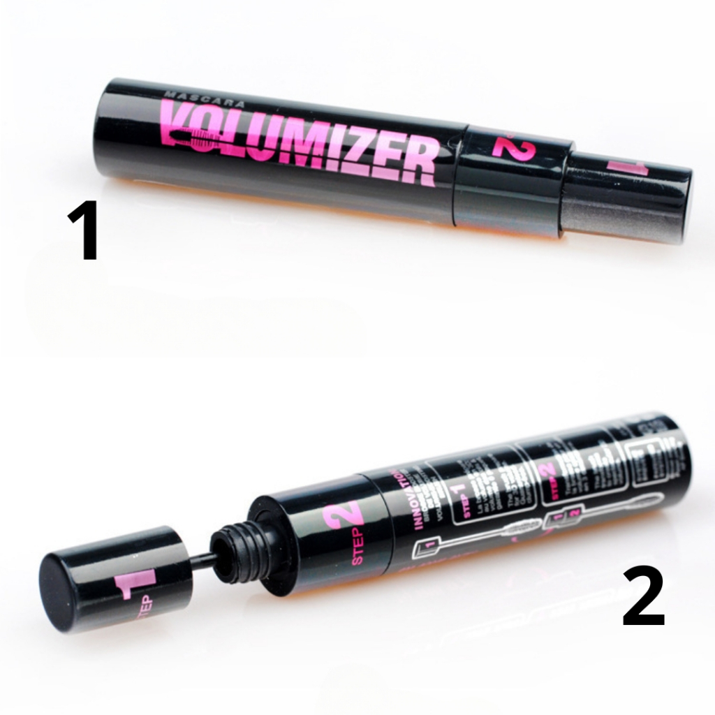 Jual Maskara Volumizer Double Head 2in1 Tebal Panjang Melentik Natural ...