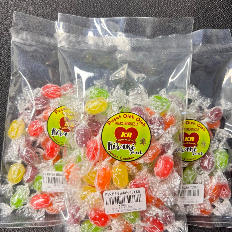 Jual Permen Buah Texas Rasa Buah Buahan Segar | Shopee Indonesia