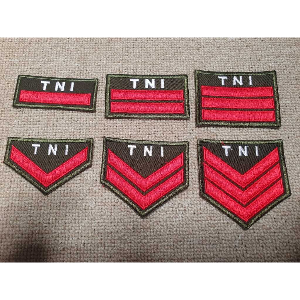 Jual ATRIBUT EMBLEM BADGE BREVET PANGKAT TAMTAMA PDH TNI AD | Shopee ...