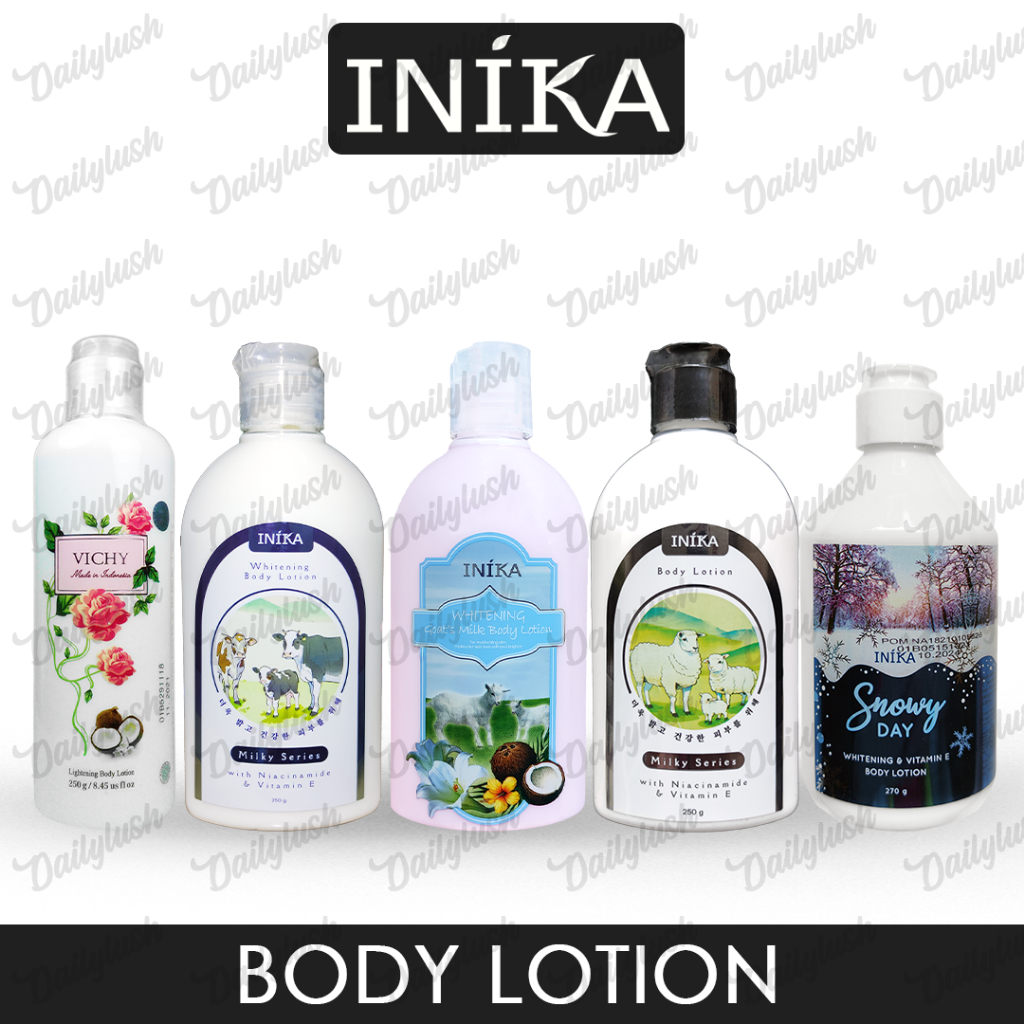 Jual INIKA Handbody Lotion / Body Lotion 250gr (ORIGINAL) | Shopee ...