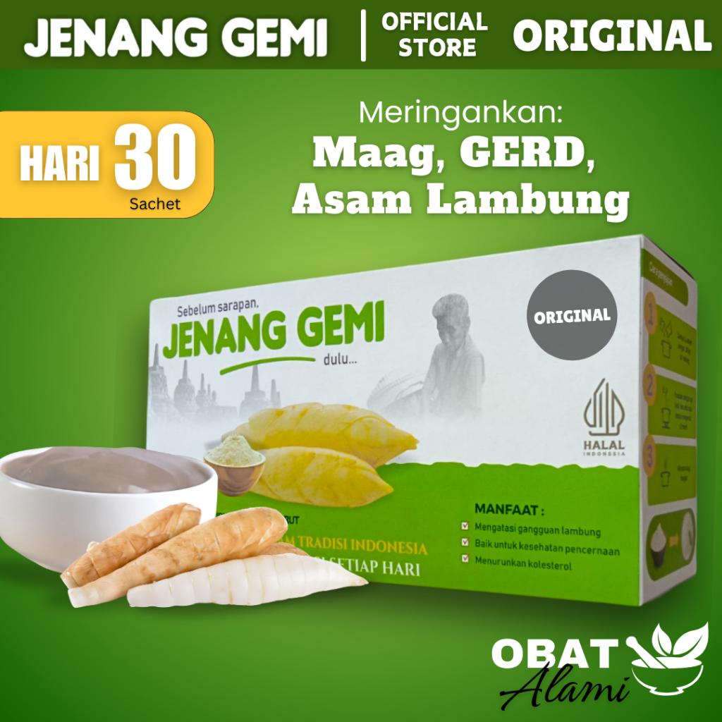 Jual Jenang Gemi Rasa Original Baik untuk Lambung Aman Bagi Penderita ...