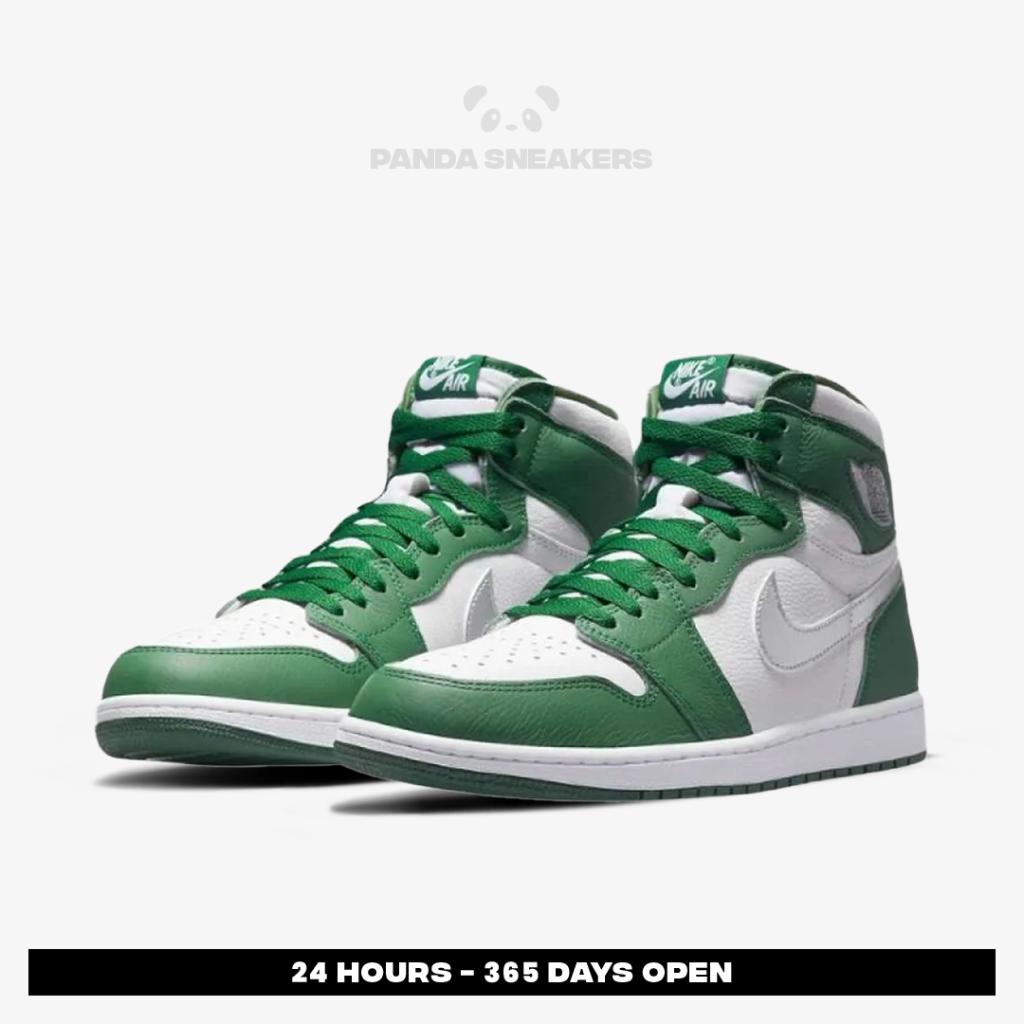 Jual Nike Air Jordan 1 High Retro OG George Gorge Green White Authentic ...