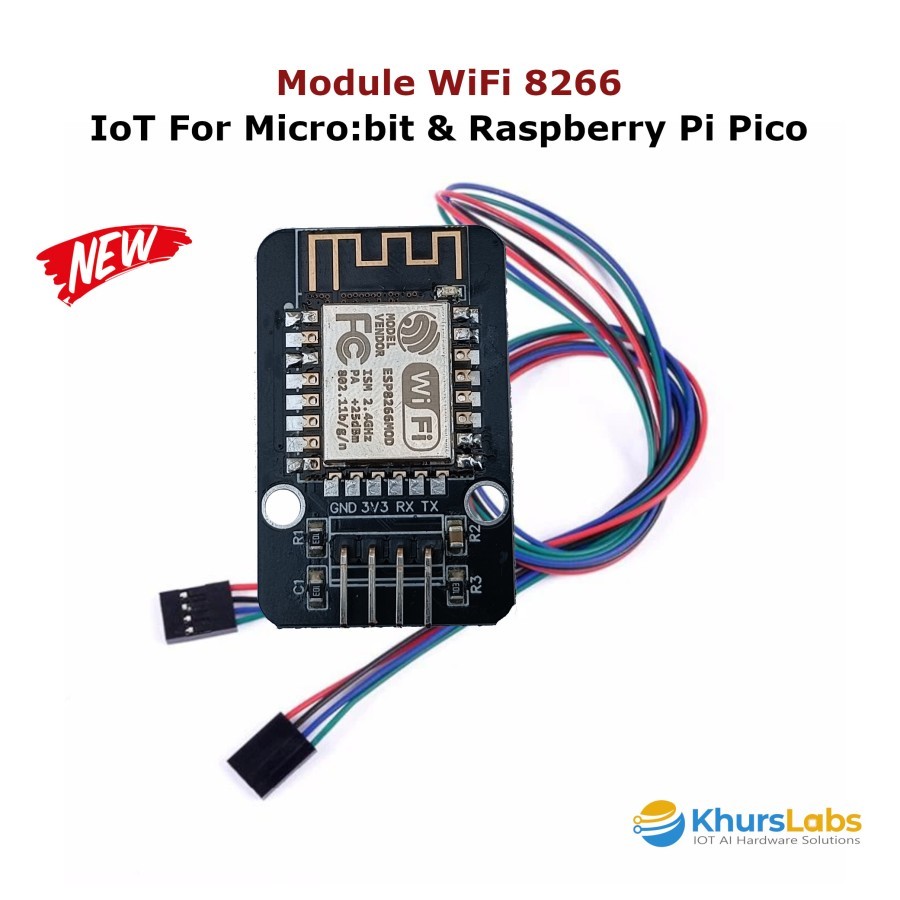 Jual Microbit Module WiFi 8266 - IoT for micro:bit Raspberry Pi Pico ...