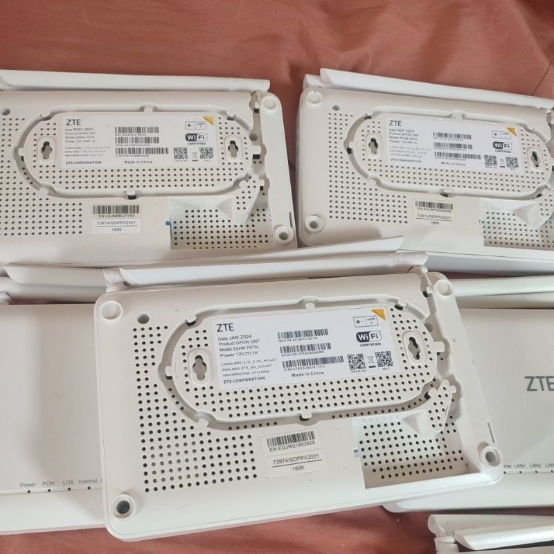 Jual MODEM ONT ROUTER Dual Band ZTE Ex MNC Play | Shopee Indonesia