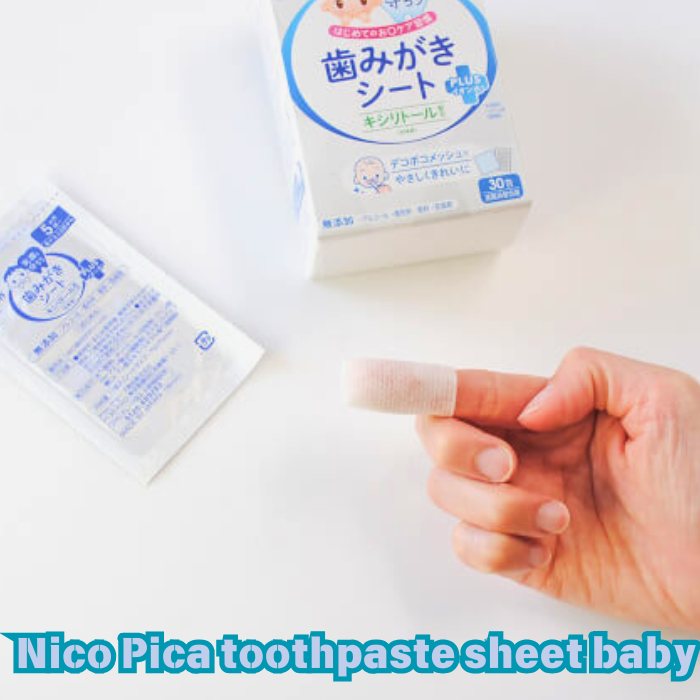 Jual Nikopika Toothpaste Sheets 30 packs (Sheet Untuk gigi bayi ...
