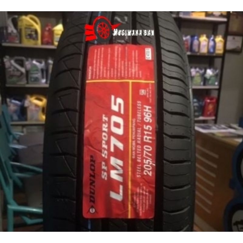 Jual BAN MOBIL DUNLOP 205 70 R15 LM705 TUBELESS | Shopee Indonesia