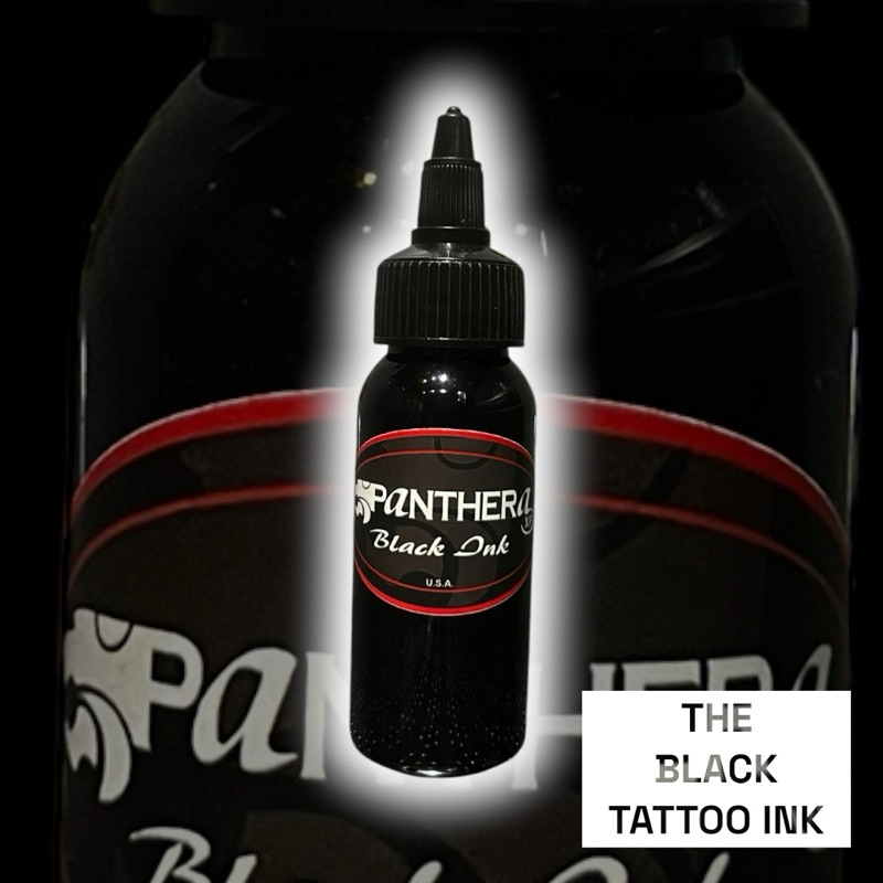 Jual Tinta Tattoo Panthera Black 60ml / Tinta Tattoo Panthera / Tinta ...