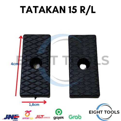 Jual Tatakan 15 R/L / Alas Kaki Kursi / Alas Kaki Rak Besi / Alas Kaki ...