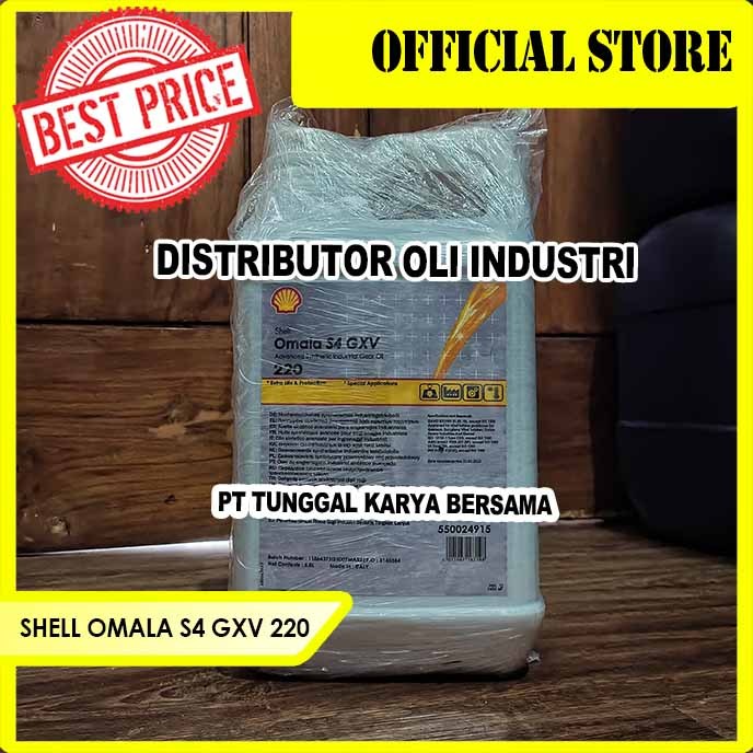 Jual SHELL OMALA S4 GX / GXV 220 ( 5 Liter - Ready Stock ) | Shopee ...