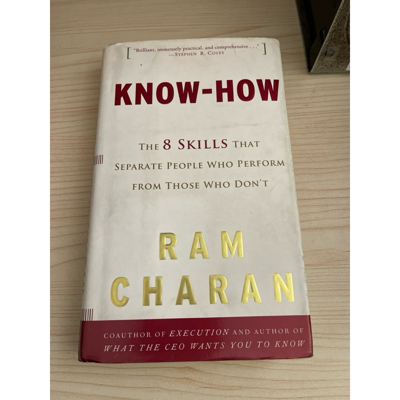 Jual BUKU KNOW HOW THE 8 SKILLS THAT SEPARATE PEOPLERAM CHARAN | Shopee ...
