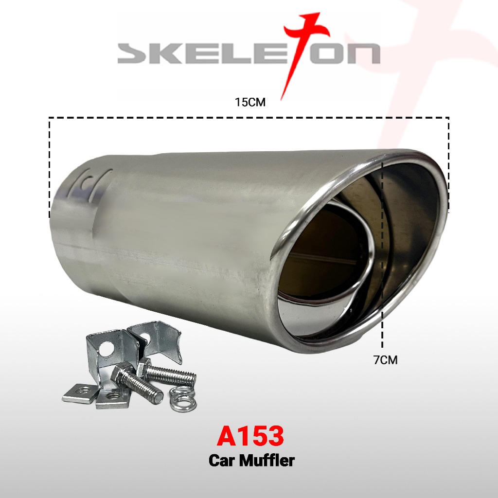 Jual Skeleton Buntut Knalpot Mobil Universal Car Muffler | Shopee Indonesia