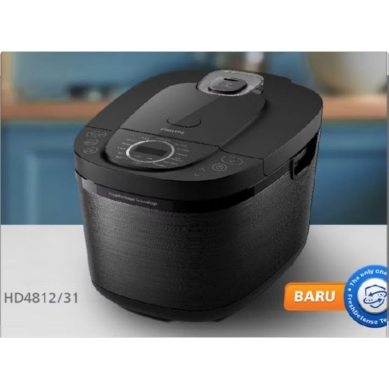 Jual Philips digital rice cooker magic com. HD-4812 1,8 liter 18. menu ...