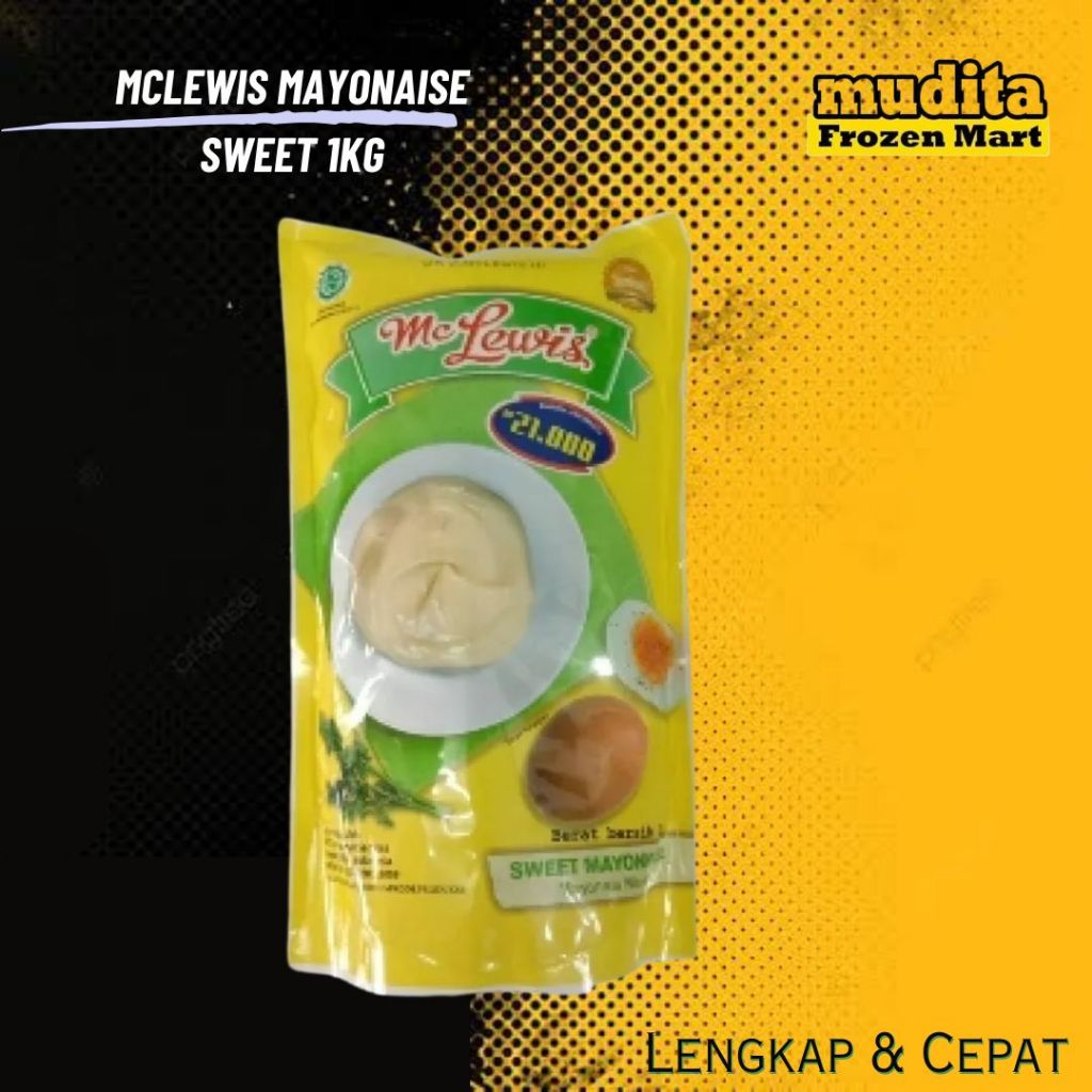 Jual Mayonese Mc Lewis Sweet 1kg/ Sweet Mayonnaise | Shopee Indonesia