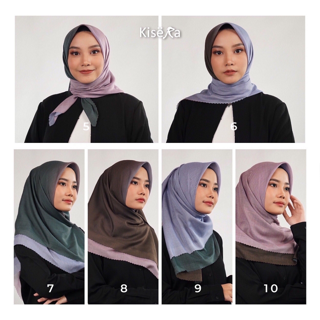 Jual Kisera Official | AIZA 244 - 249 | Satu Kerudung Empat Warna ...