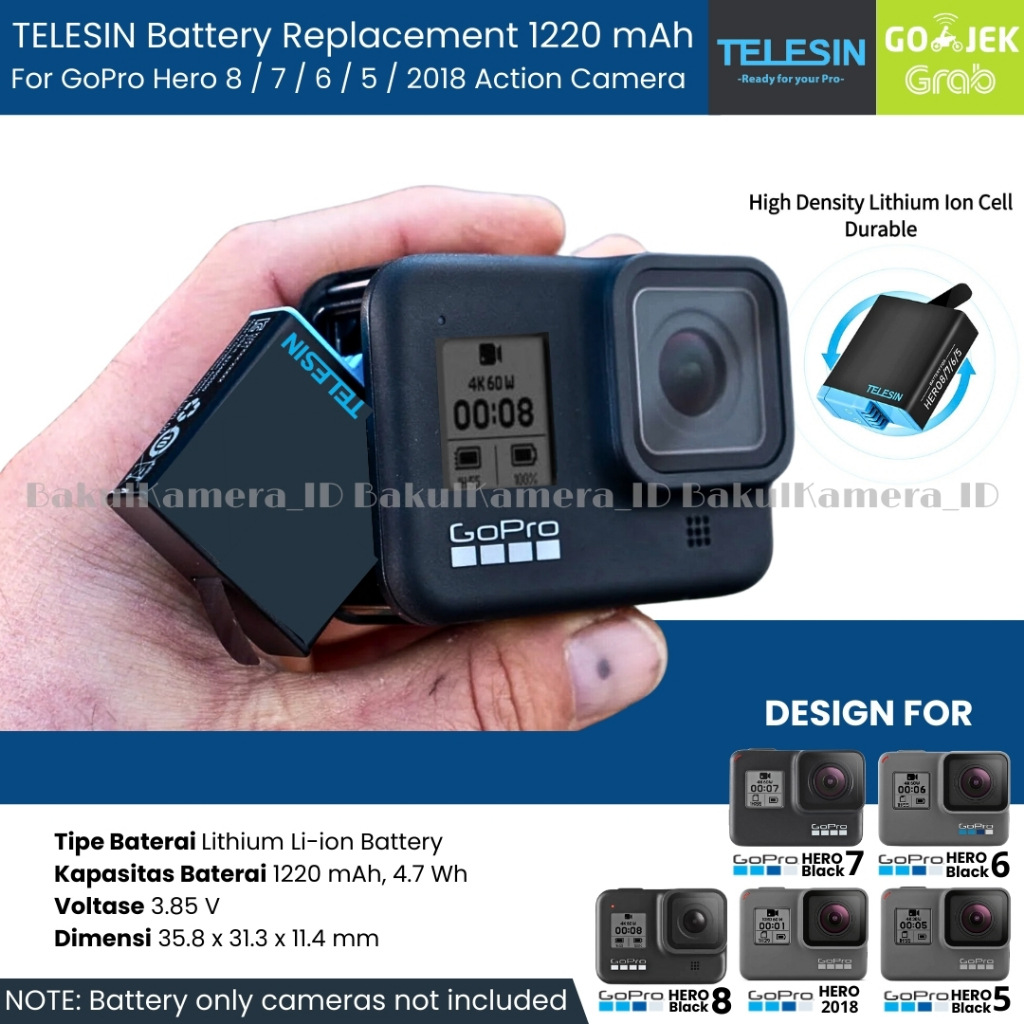 Chargeur Triple Pour GoPro Hero 13 Black - Lot 2 Batteries 1950 MAh + Boîtier Chargeur - Charge Rapide USB-C - Haute Capacité - 8