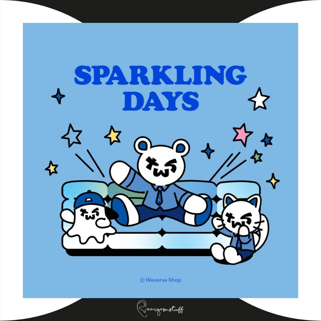 Jual TWS SPARKLING DAYS AZIT OFFICIAL MERCHANDISE / MERCH