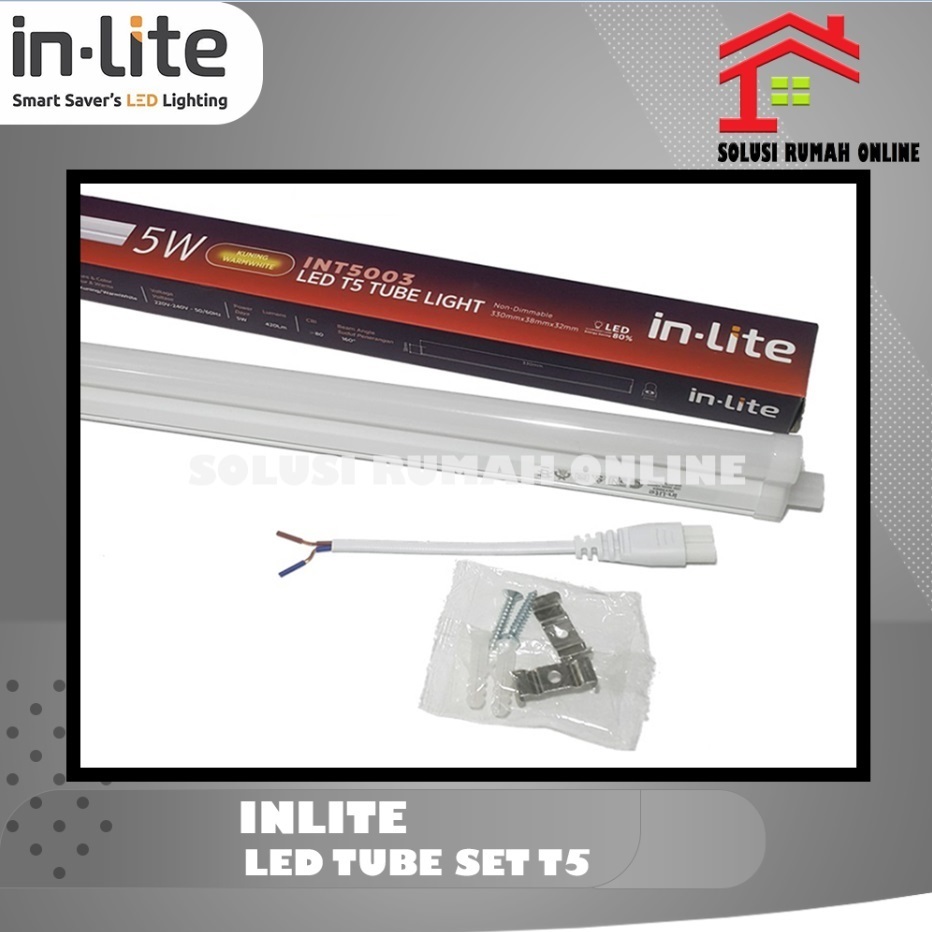 Jual INLITE Lampu TL LED T5 Tube Batten INT5003 TL5 Etalase Neon In ...