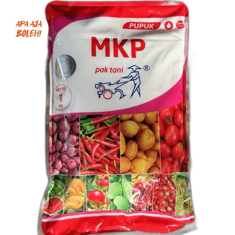 PUPUK KRISTAL MONO KALIUM PHOSPHATE (MKP) 1 KG PAK TANI/OBAT PERTUMBUHAN AKAR BUNGA TANAMAN 1KG