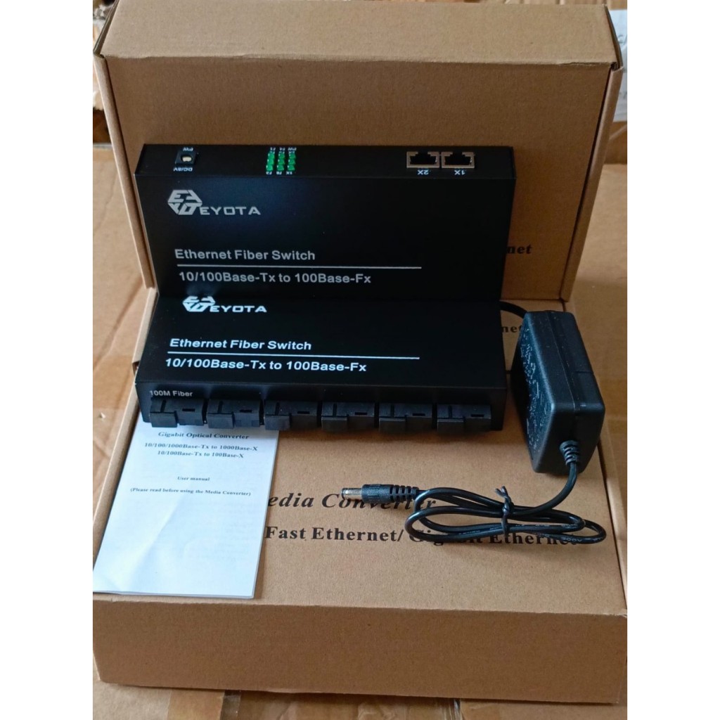 Jual Media Converter FO Fiber Optik Fiber Transceiver | Shopee Indonesia