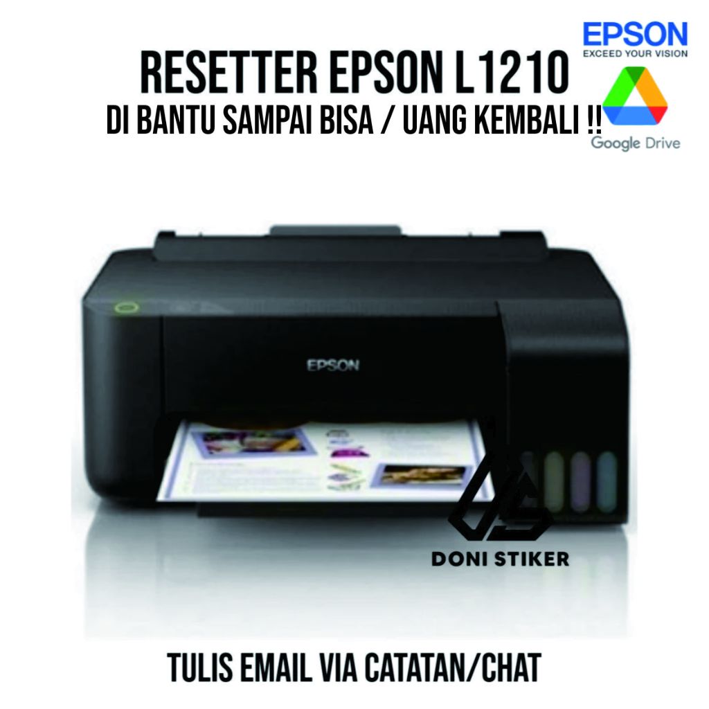 Jual resetter epson L1210 bonus video tutorial | Shopee Indonesia