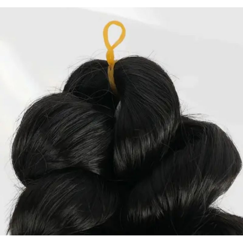 Jual GRIYA REMA Rambut Sambung Spanish Wand Curl Rambut Sulam Rambut ...