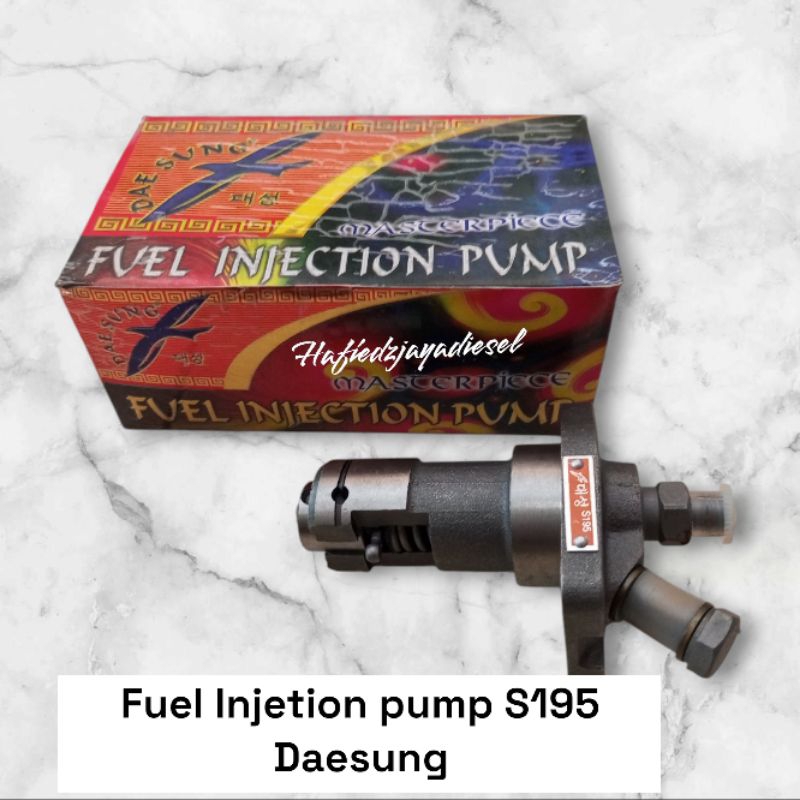 Jual Fuel Injetion Pum /Bospom Rumah Plunger Dongfeng 12/16 PK /S195 ...