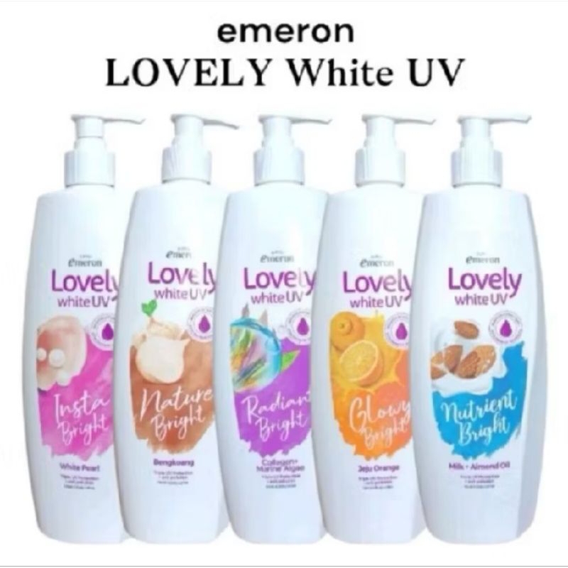 Jual Emeron Lovely White UV Insta Bright | Shopee Indonesia