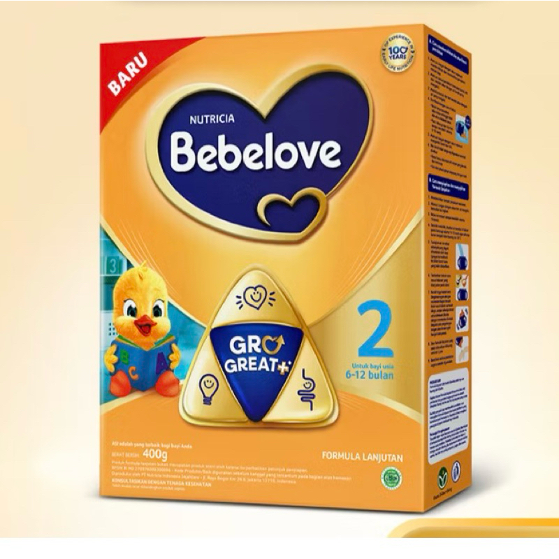 Jual Bebelove 2 400g susu formula usia 6-12 bulan | Shopee Indonesia
