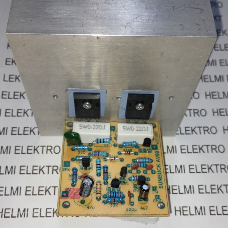 Jual POWER AMPLIFIER QUASI PNP AV-80 SIAP PAKAI | Shopee Indonesia