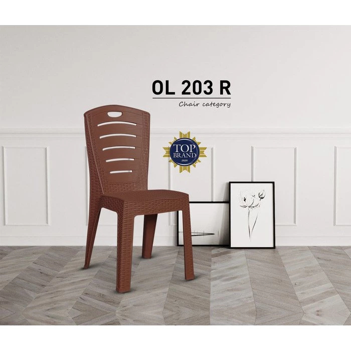 Jual Wins Kursi Makan Olymplast Motif Rotan OL 203 R Dan 209 R Bangku ...