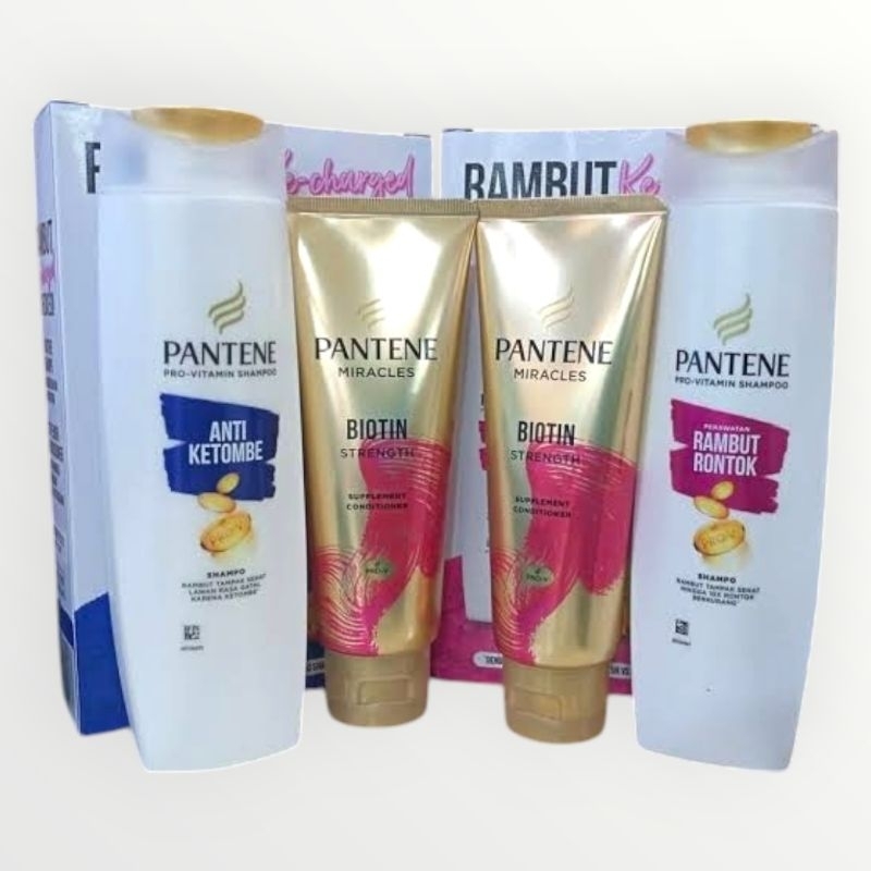 Jual PANTENE Rambut Rontok 160ml gratis kondisioner 70ml | Shopee Indonesia