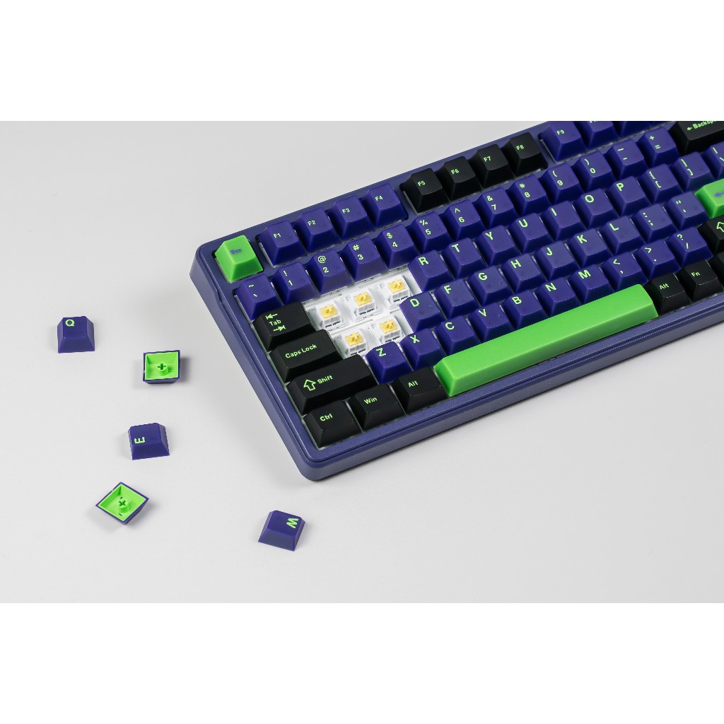 Jual ZIFRIEND DIY KEYCAPS Matte 120+ Keys Cherry Double Shot Mechanical ...