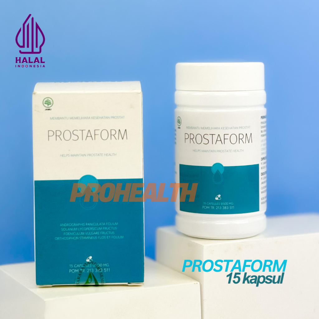 Jual Prostaform Herbal Prostat Original 15 Kapsul | Shopee Indonesia