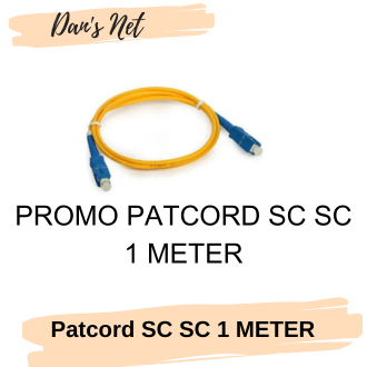 Jual Kabel Fiber Optic Patchcore sc upc 1M | Shopee Indonesia