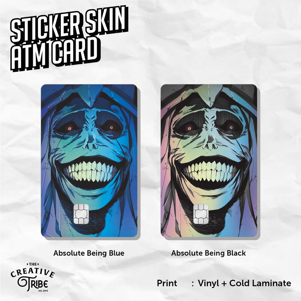 Jual Absolute Being - Sticker Skin Card HOLOGRAM - Vinyl ATM Etoll ...